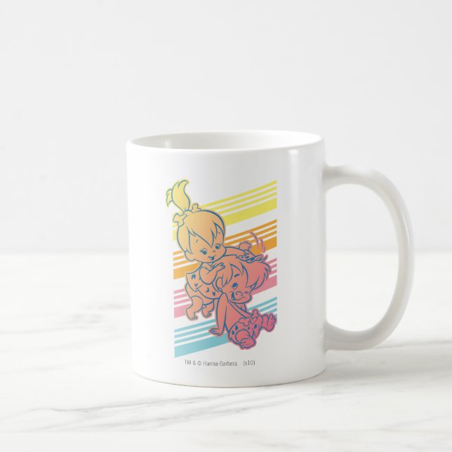 Taza De Café PEBBLES™ Grooming Bam Bam (Derecha)