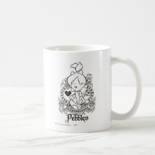 Taza De Café PEBBLES™ Heartbreaker B&W