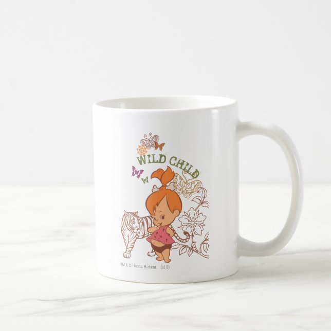 Taza De Café PEBBLES™ Niño salvaje (Derecha)