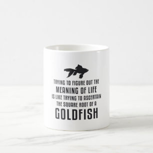 Taza De Café Peces De Oro Significado De La Vida Peces De Oro R