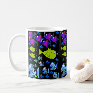 Taza De Café peces mugre