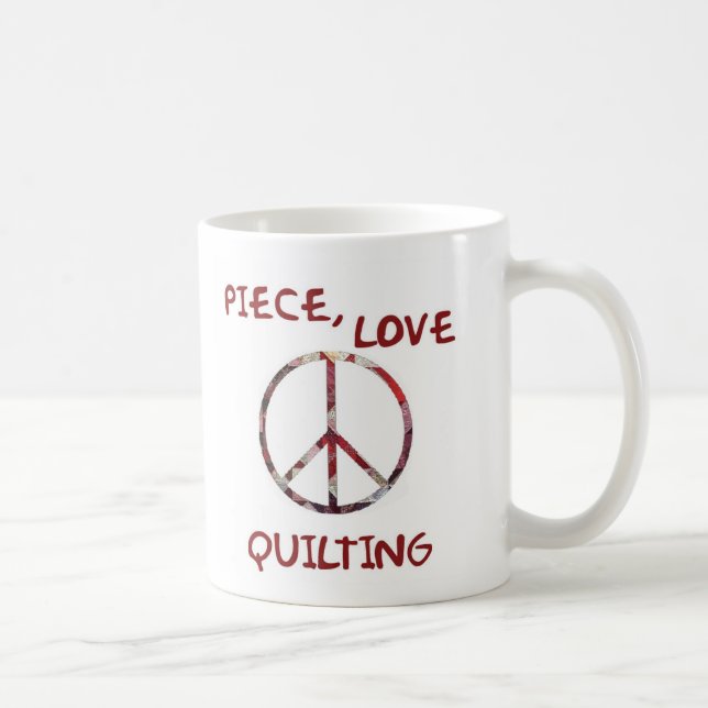 Taza De Café Pedazo, amor y edredones (Derecha)