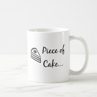 Taza De Café Pedazo de torta