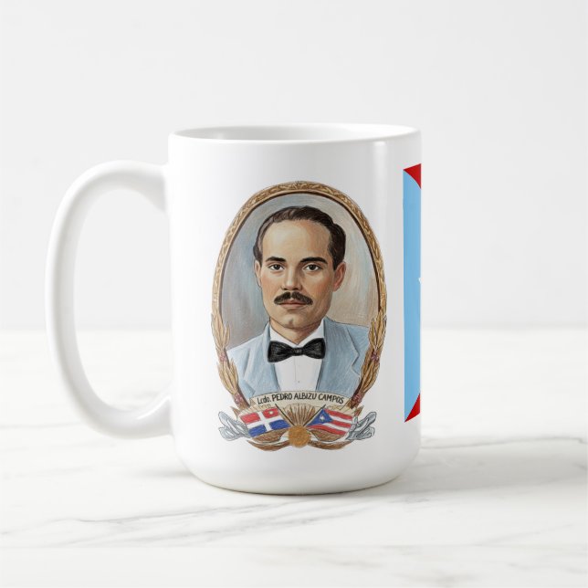 Taza De Café Pedro Albizu Campos (Izquierda)