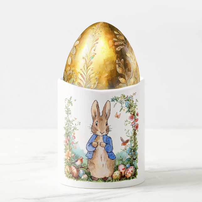 Taza De Café Pedro los huevos de Pascua de Rabbit (Subido por el creador)