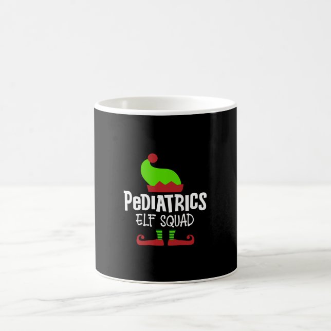 Taza De Café PEDS, Navidades del equipo de pediatría (Centro)