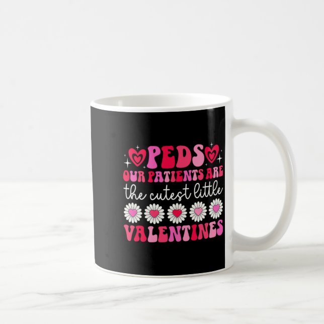 Taza De Café Peds Nurse Valentine Pediatric Nursing Valentines  (Derecha)