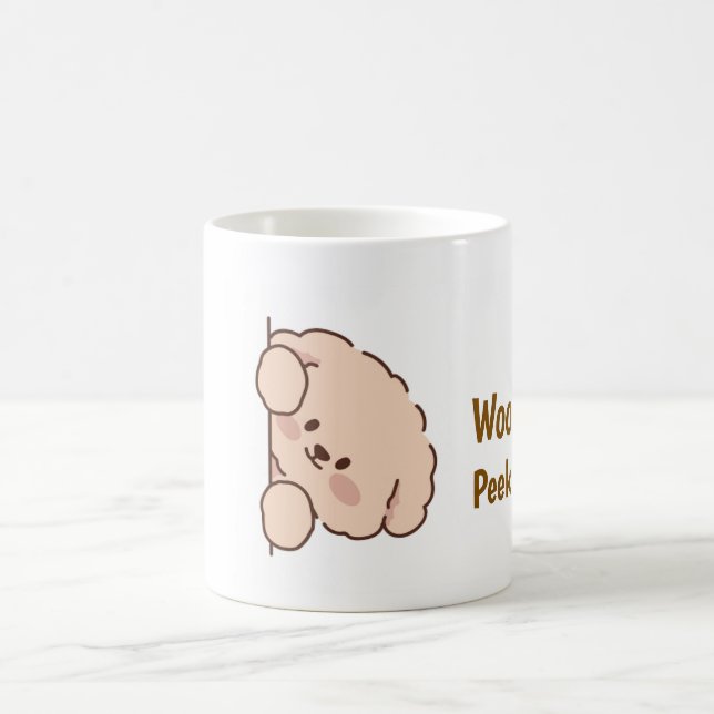 Taza De Café Peek-a-boo - Puppy (Centro)