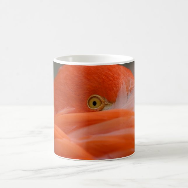 Taza De Café Peeking Flamingo (Centro)