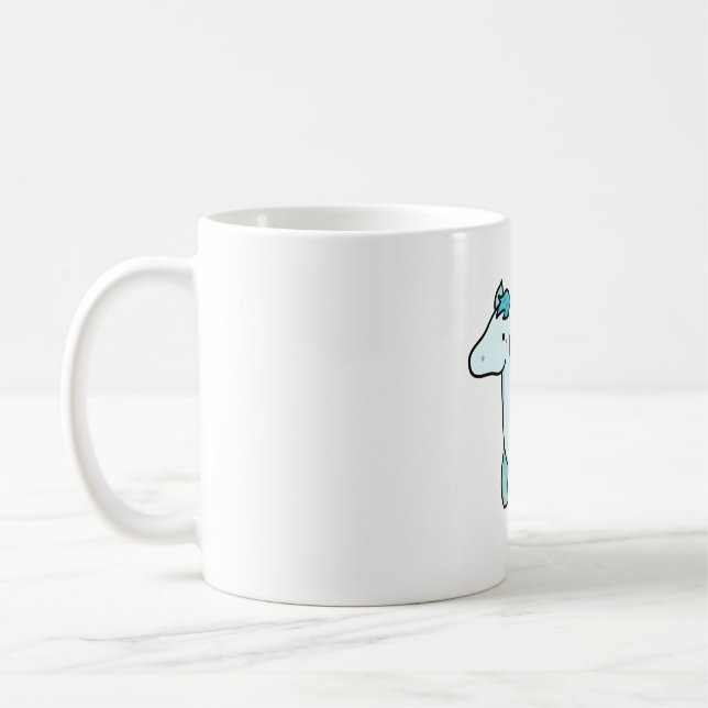Taza De Café Pegaso Kawaii (Izquierda)