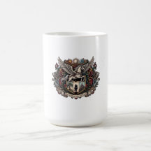 Pegasus Ad Astra Escudo Heráldico Gótico
