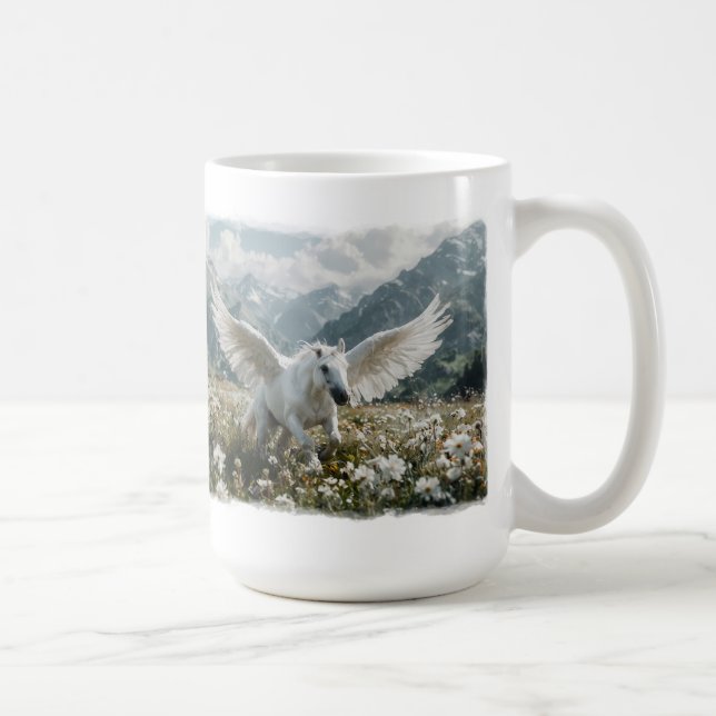 Taza De Café Pegasus se prepara para el despegue (Derecha)