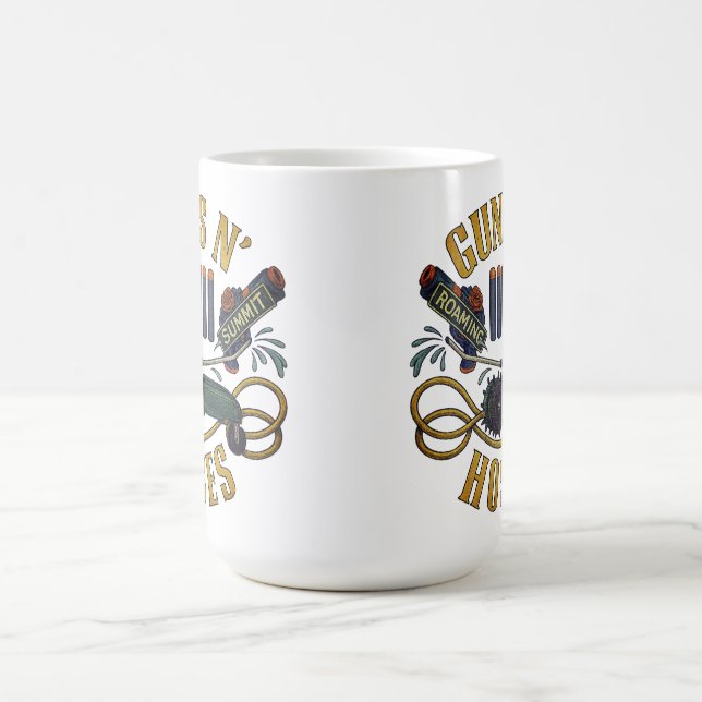 Taza De Café Pegatina (Centro)