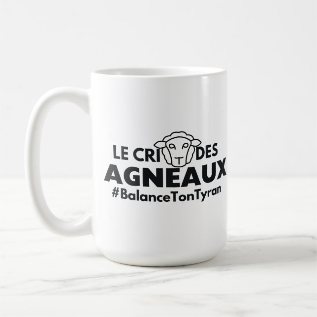 Taza De Café Pegatina (Izquierda)
