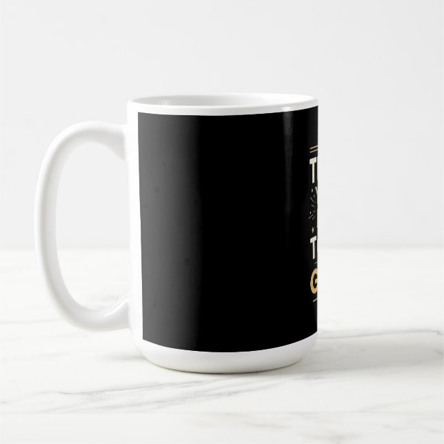 Taza De Café Pegatina (Izquierda)