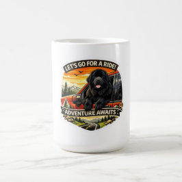 Taza De Café Pegatina de aventura
