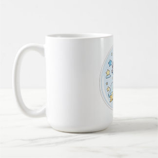 Taza De Café Pegatina de baby shower para niño