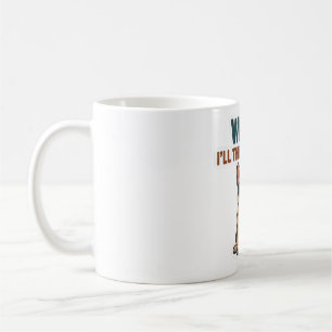 Taza De Café Pegatina de Bulldog Francés '¿Pasear? Me lo pensar