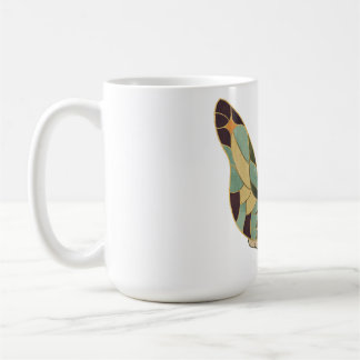 Taza De Café Pegatina de hada Art Nouveau