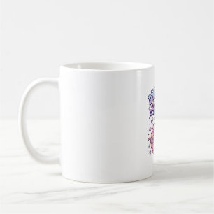 Taza De Café Pegatina de idea de regalo mágico de donut de unic