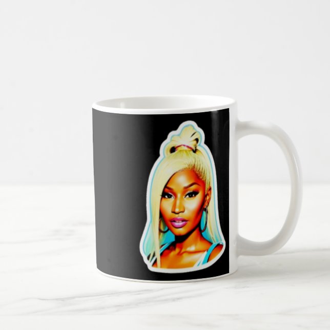Taza De Café Pegatina de Nicki Minaj (Derecha)