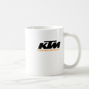 Taza De Café Pegatina del logotipo de Ktm2