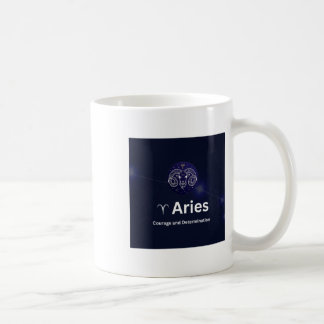 Taza De Café Pegatina del signo zodiacal Aries