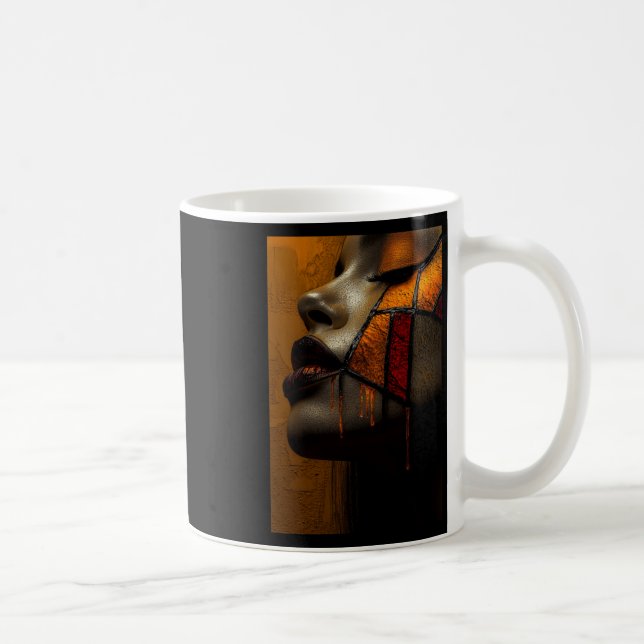 Taza De Café Pegatina Listo Para la Fiesta  (Derecha)