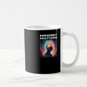 Taza De Café Pegatina Mindset S
