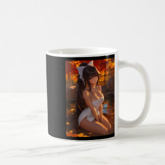 Taza De Café Pegatina Takao de primavera caliente