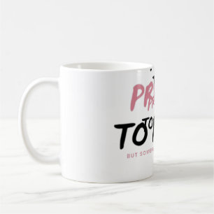 Taza De Café Pegatina Too Pretty To Panic Coqueta Divertida M