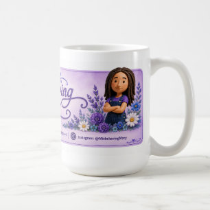 Taza De Café Pegatinas de Mary Malcriada