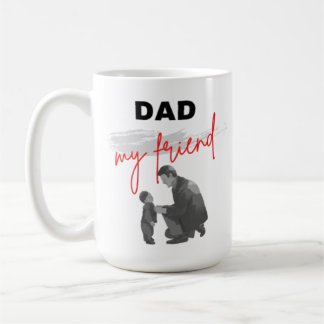 Taza De Café Pegatinas de regalo del Día del Padre