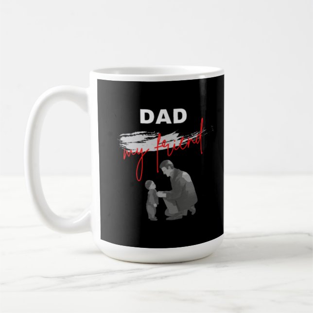 Taza De Café Pegatinas de regalo del Día del Padre (Izquierda)