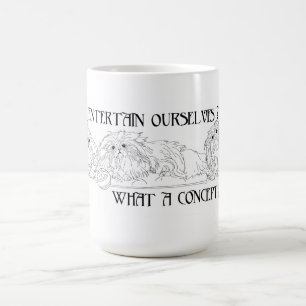 Taza De Café ¿Pekinés nos entretiene?  ¿Qué?