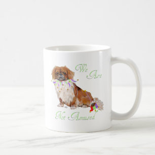 Taza De Café Pekingese no está divertido