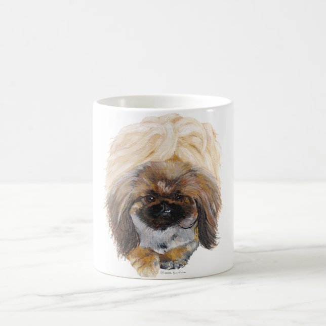 Taza De Café Pekingese Tuffy (Centro)
