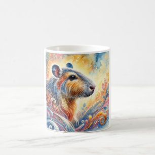 Taza De Café Pelada Harmony in Watercolor 020924AREF123 - Water