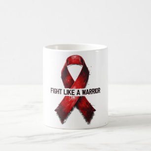Taza De Café Pelear como un guerrero