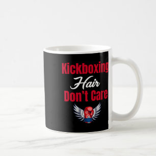 Taza De Café Peleas de kickboxing Pelo No Importa Artes Marcial