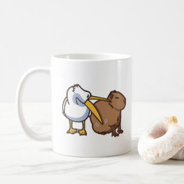 Taza De Café Pelican trata de comer un meme divertidísimo en el