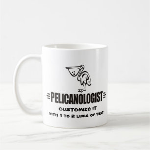 Taza De Café Pelícano Divertido