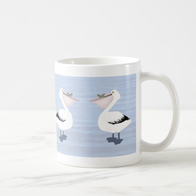 Taza De Café Pelicans Mug (Derecha)