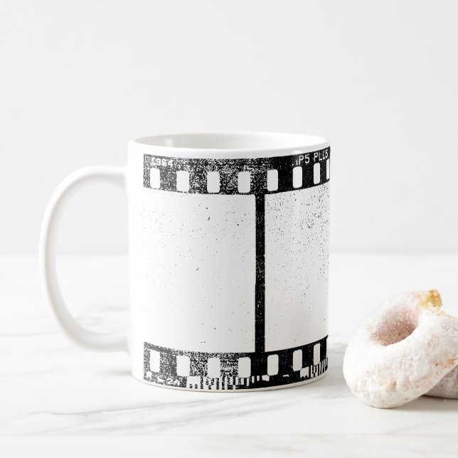 Taza De Café Película de 35 mm (Con donut)