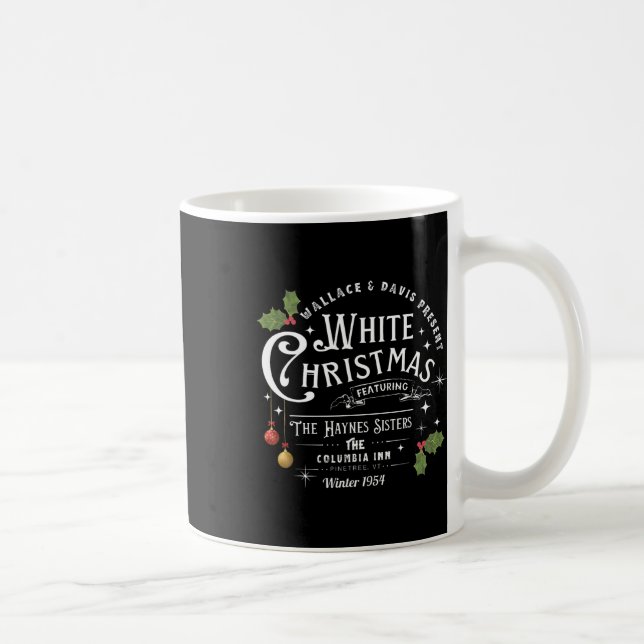 Taza De Café Película de las hermanas Navidades Blancas Festivi (Derecha)