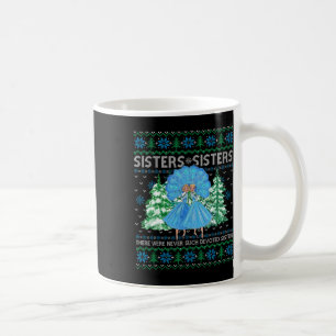 Taza De Café Película de Navidades blancos de las hermanas Paja