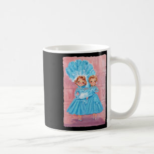 Taza De Café Película de Navidades blancos de las hermanas Paja