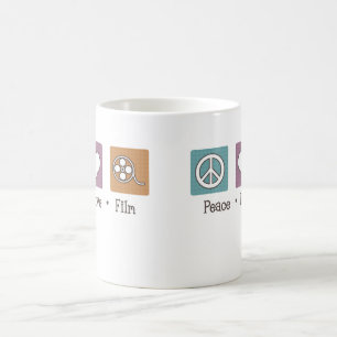 Taza De Café Película del amor de la paz