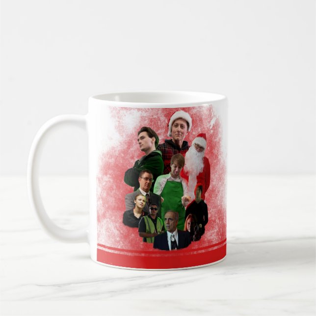 Taza De Café Película secreta de Santa Xmas/Elefante blanco/dec (Izquierda)