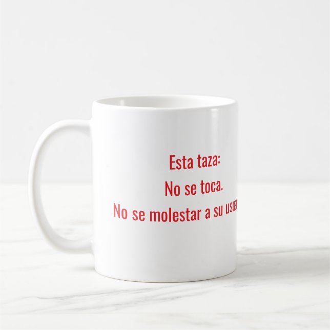 Taza De Café Peligro (Izquierda)